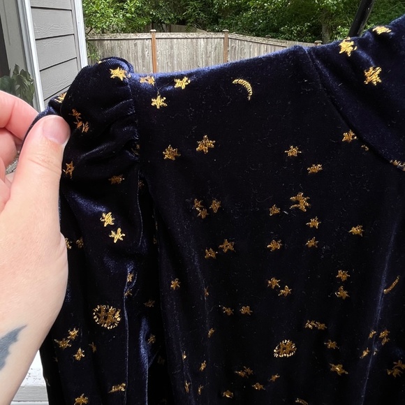 Samantha Pleet Celestial Velvet Body Suit - Picture 10 of 16